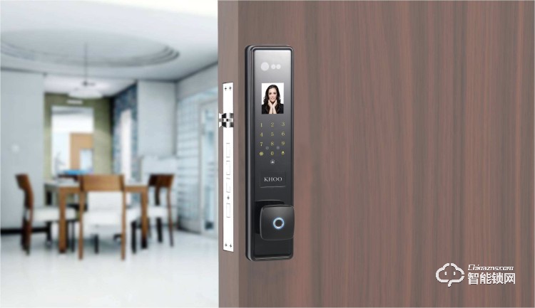 韓后智能鎖 KH-806人臉識別鎖指紋鎖全自動智能鎖