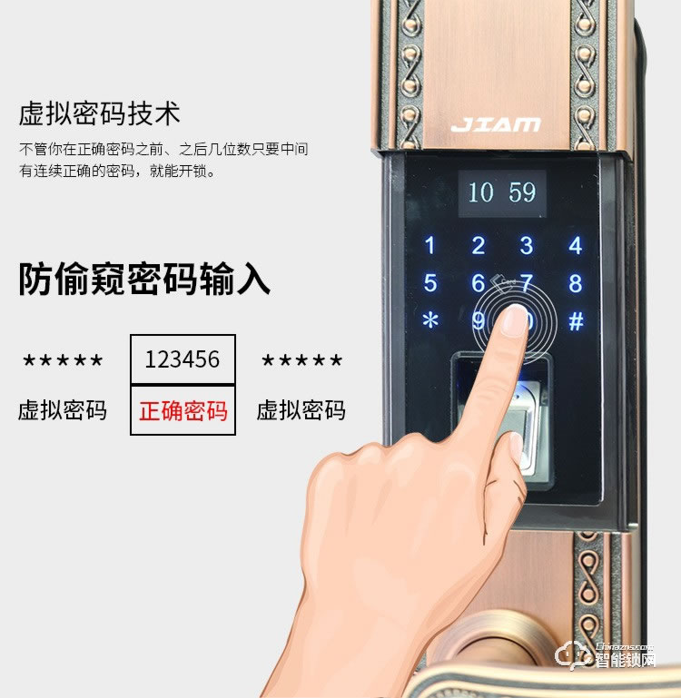 珈門智能鎖 X-9別墅大門智能鎖