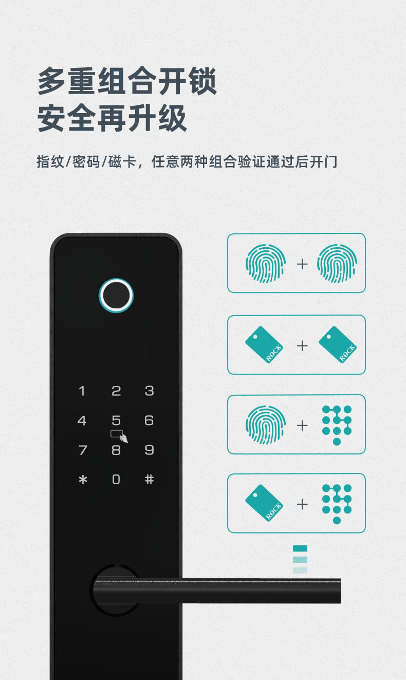 安恒通智能鎖 N2 854Z全自動家用防盜門鎖智能鎖