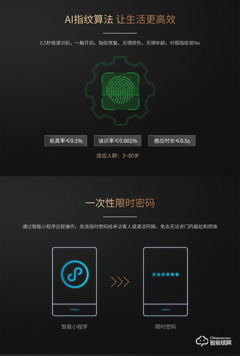 淺指智能鎖 SL-M1防盜門鎖密碼鎖感應(yīng)卡鎖