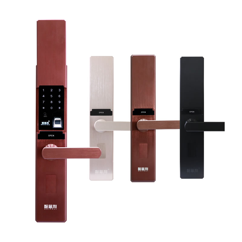 智普利智能鎖 H4全自動滑蓋智能密碼鎖