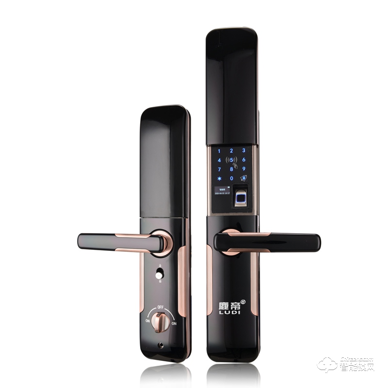鹿帝智能鎖 LD105自動(dòng)感應(yīng)滑蓋智能鎖