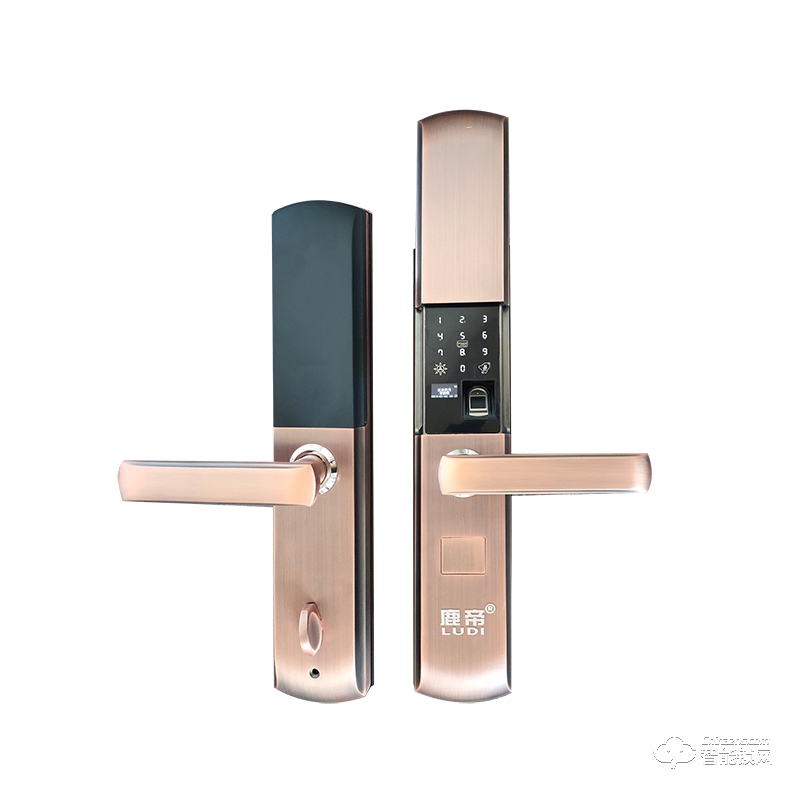鹿帝智能鎖 LD101滑蓋指紋密碼智能鎖