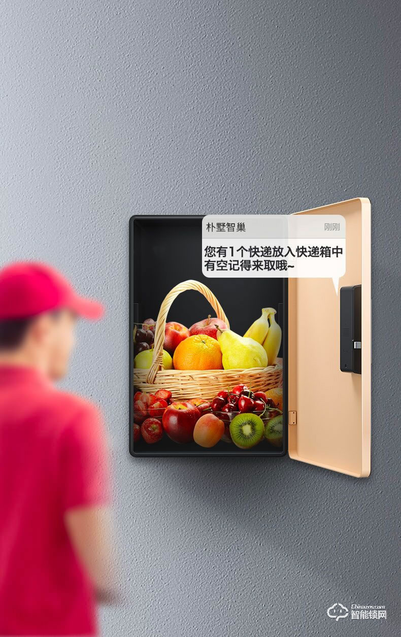 樸墅智巢智能快遞箱 家門口的收包裹神器