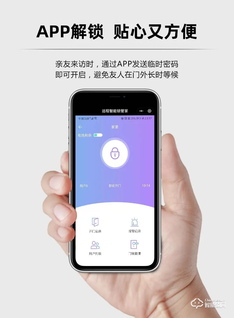 樂肯智能鎖 6638B全自動(dòng)可視貓眼智能鎖