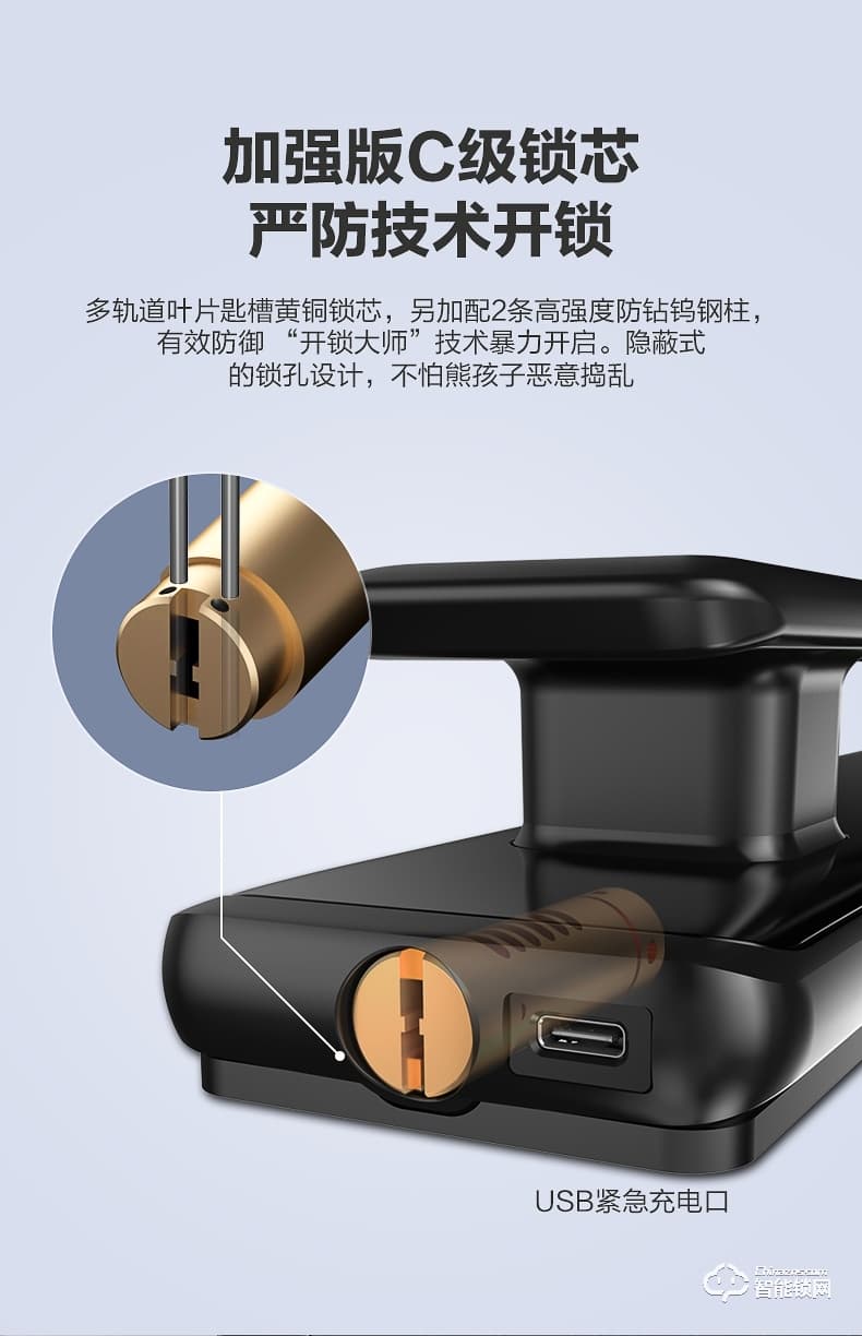 海爾智能鎖 P18推拉式家用防盜門全自動智能鎖