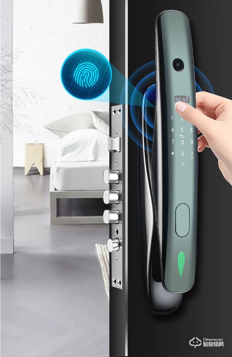 核奕智能鎖 飛碟一號全自動貓眼智能鎖