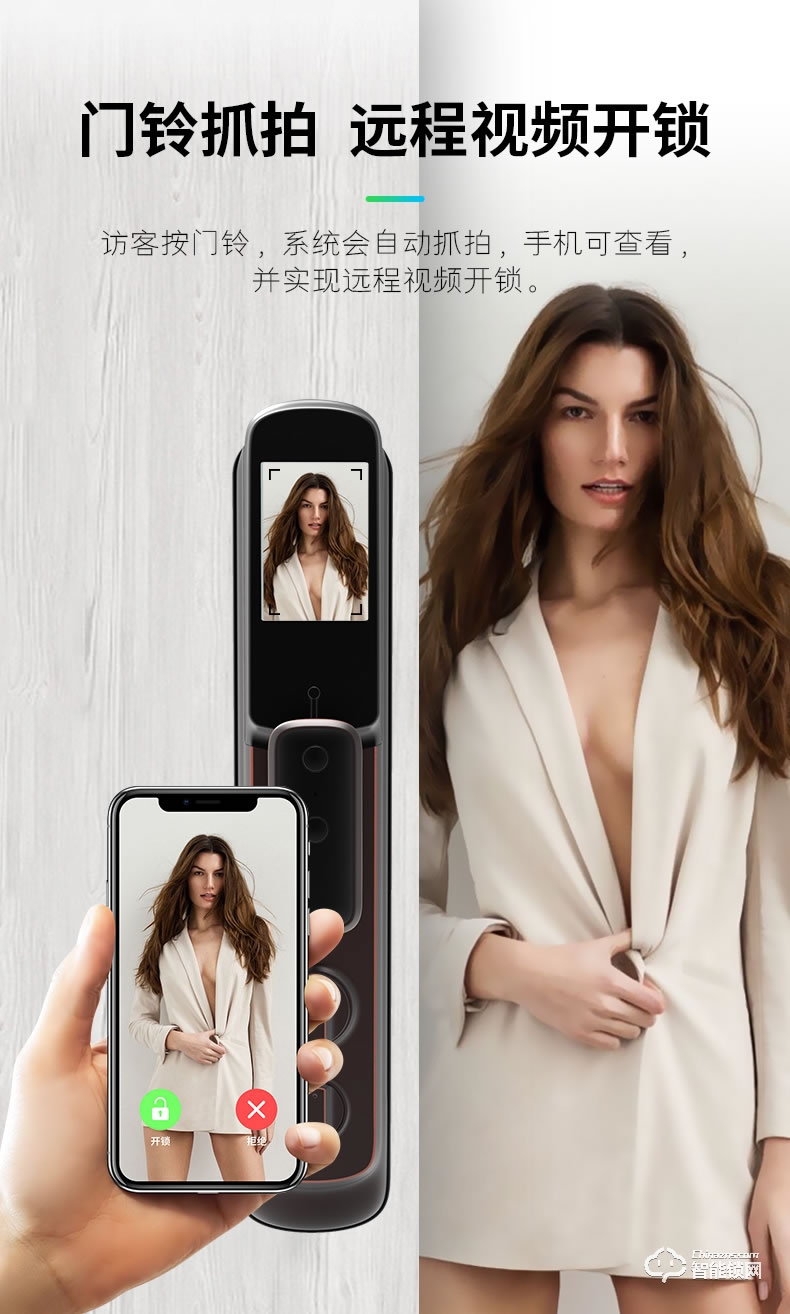 小智智能鎖 V2全自動視頻監控智能鎖