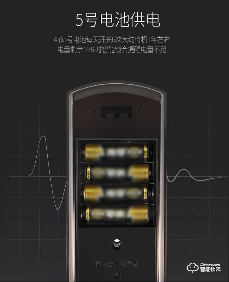 金凱德智能鎖 自動(dòng)滑蓋電子密碼鎖