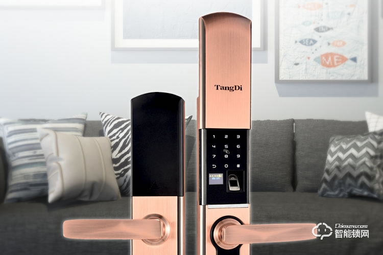 唐締智能鎖 HX03滑蓋智能鎖家用防盜門鎖