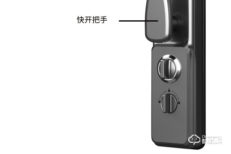 科桔智能鎖 R1全自動可視貓眼指紋密碼鎖