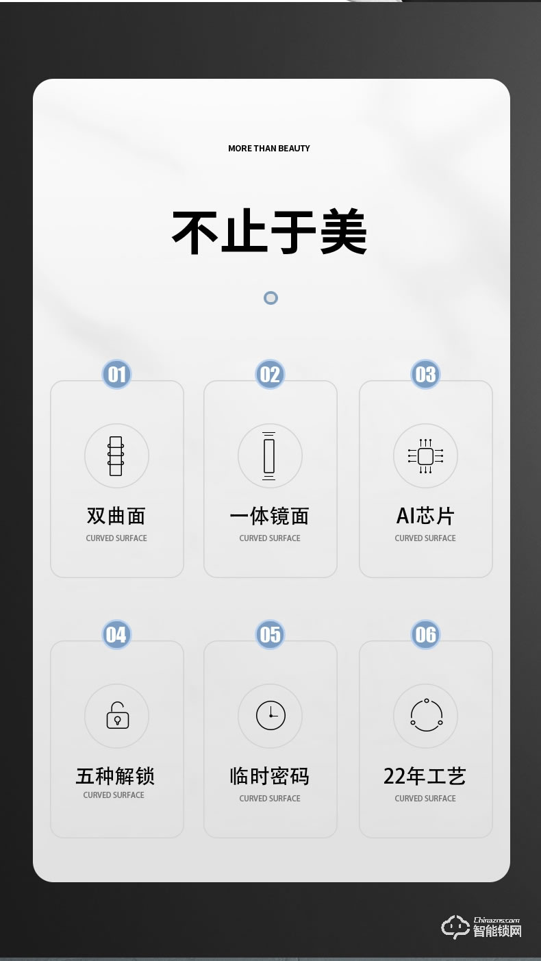 博克智能鎖 P15家用密碼鎖防盜門電子鎖