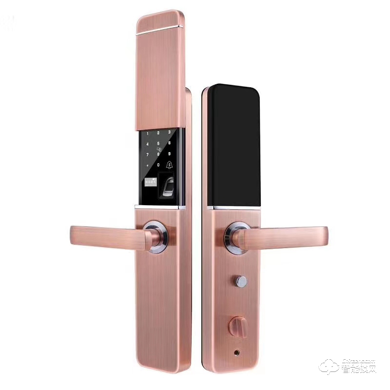 曼格尼智能鎖 MH-02半自動滑蓋型一握開智能鎖