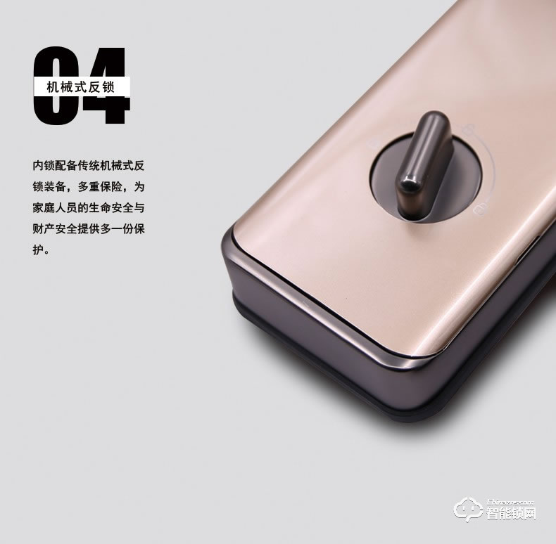 菲斯格樂(lè)智能鎖 6853家用防盜門智能門鎖密碼鎖