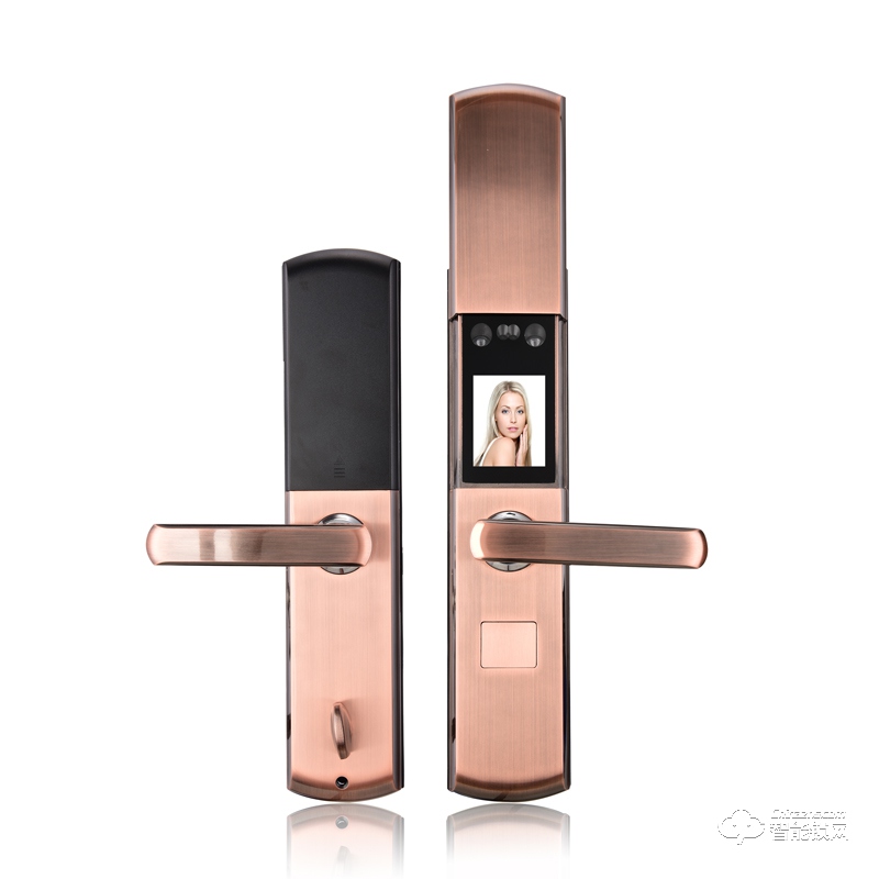 唐人街智能鎖 人臉二號人臉滑蓋智能鎖