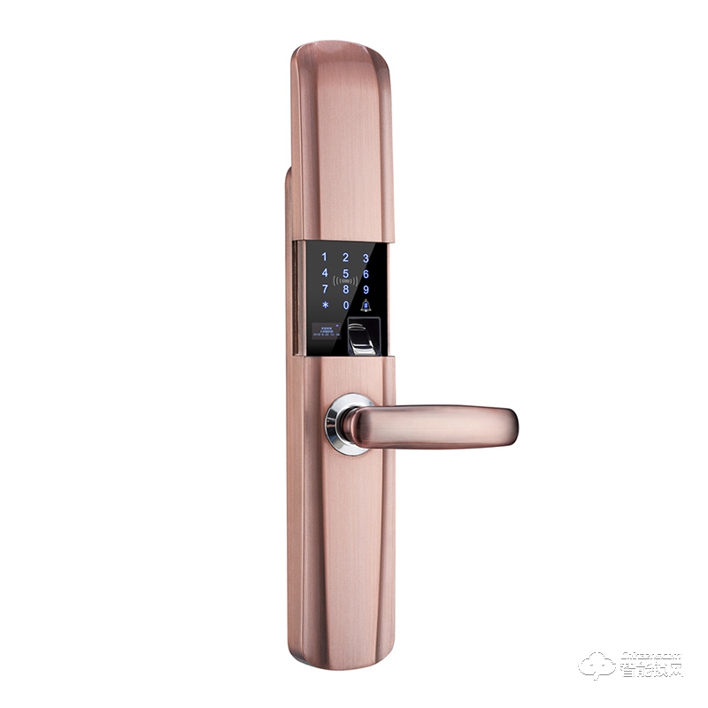 中揚智能鎖 761滑蓋智能鎖家用防盜門鎖