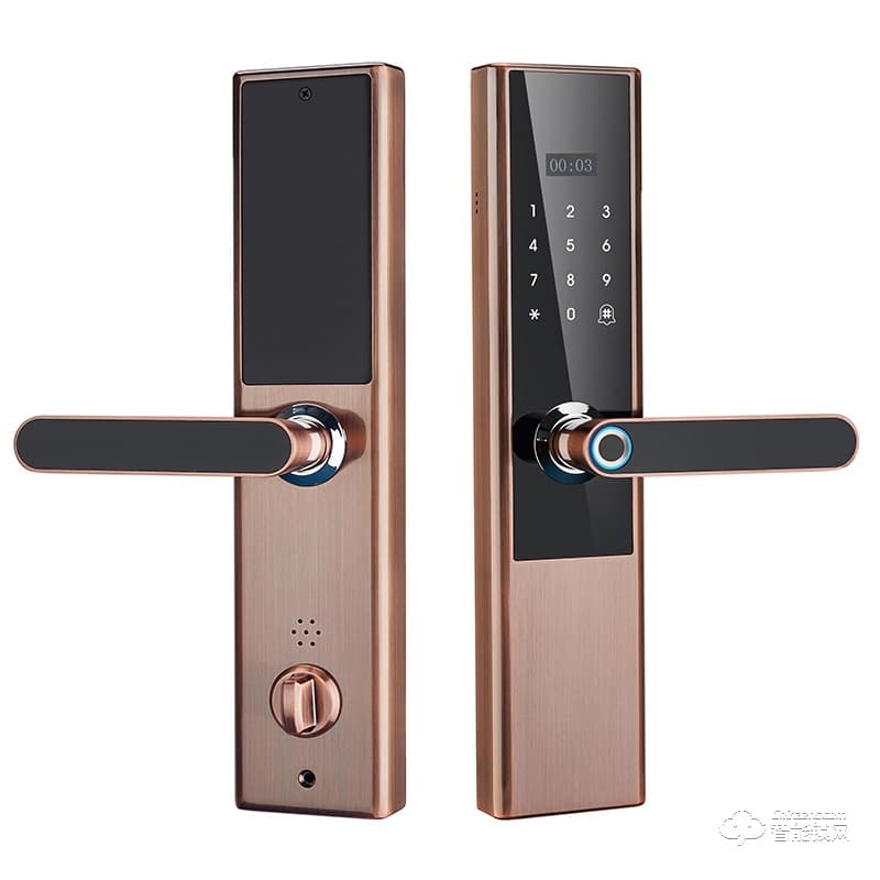 科億智能鎖 KY8018全自動直板密碼指紋鎖