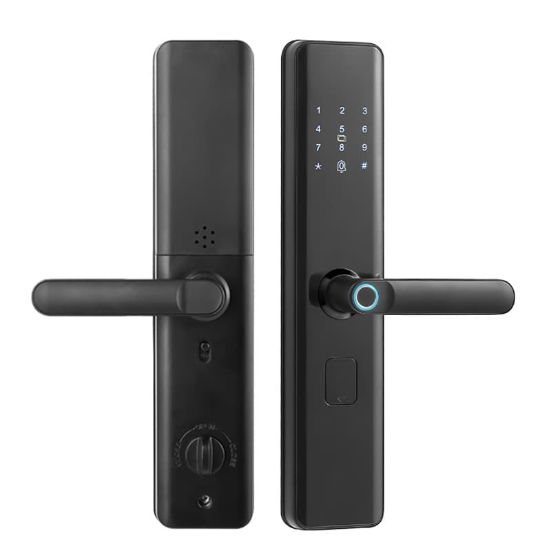 藍君智能鎖 家用防盜門密碼鎖智能門鎖