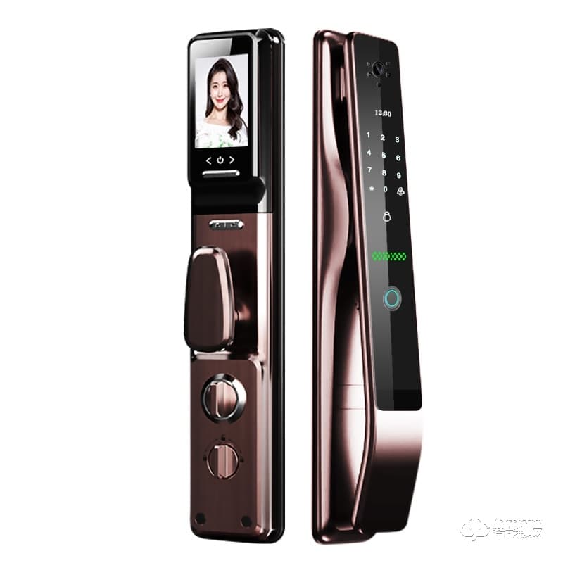 藍君智能鎖 家用攝像頭貓眼可視智能鎖