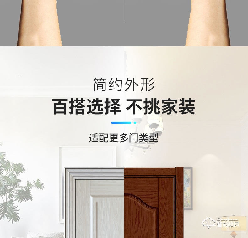 朗順智能鎖 LS-602室內木門鎖