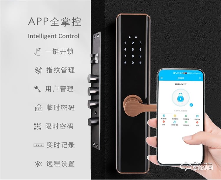 省馨智能鎖 R2室內智能鎖門磁卡密碼鎖