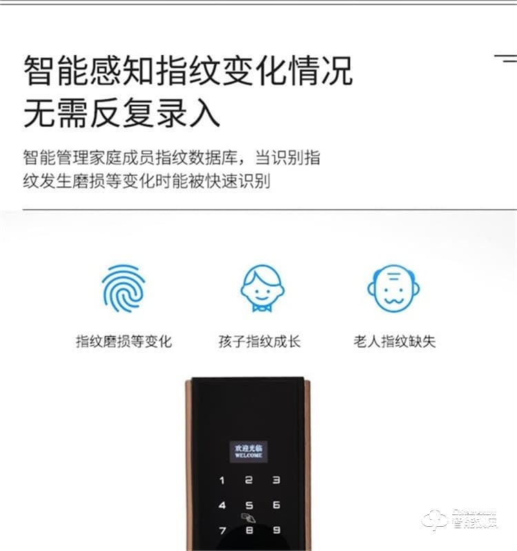 省馨智能鎖 A5全自動(dòng)電子鎖家用密碼鎖