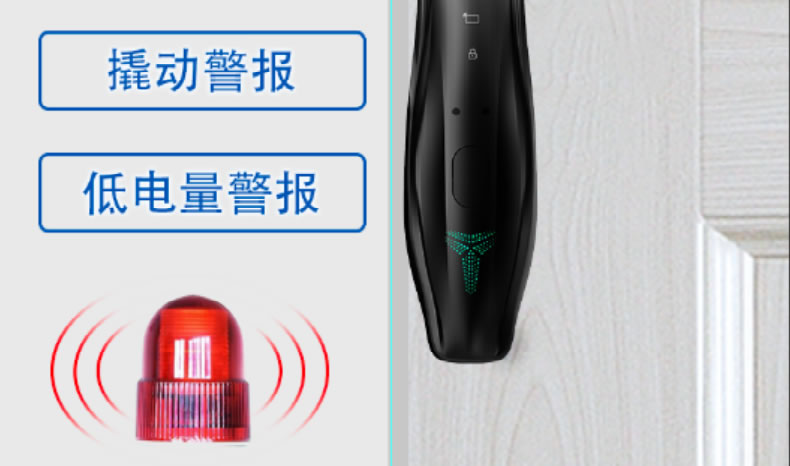 麥爾思智能鎖 R8人臉識別全自動智能指紋鎖