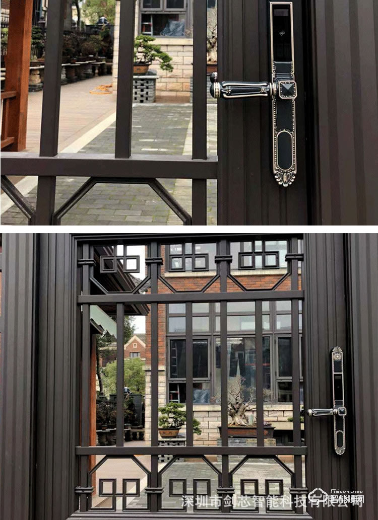 劍芯智能鎖 家用鋅合金防盜智能鎖