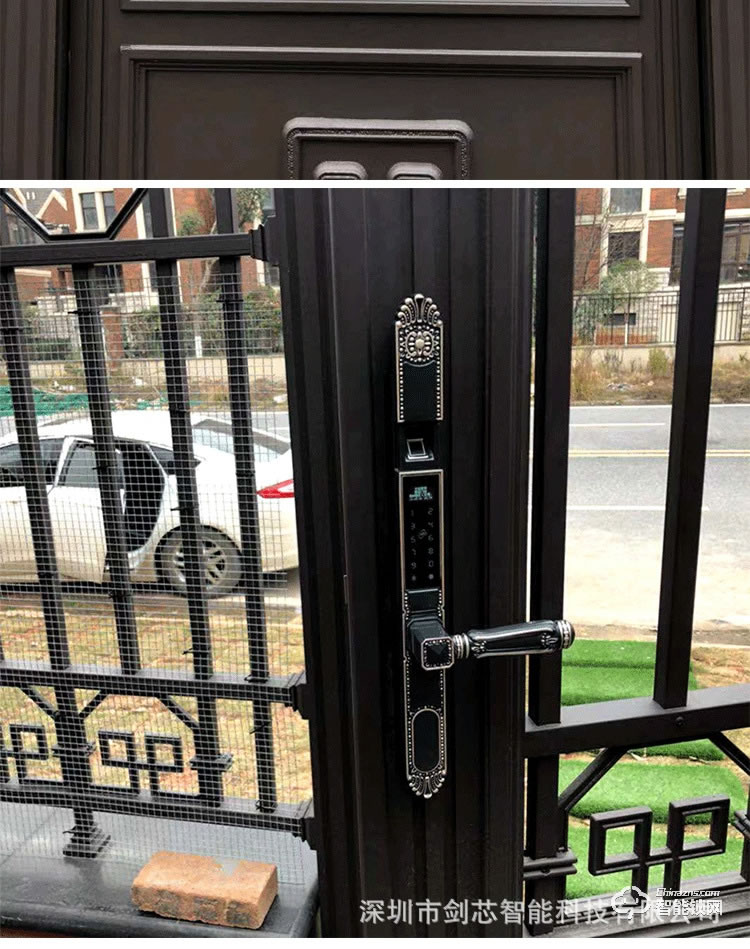 劍芯智能鎖 家用鋅合金防盜智能鎖