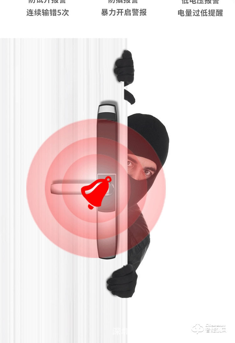 劍芯智能鎖 JX01鋅合金電子智能密碼鎖