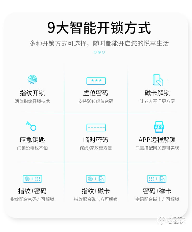 安耐智能鎖 A30家用智能鎖