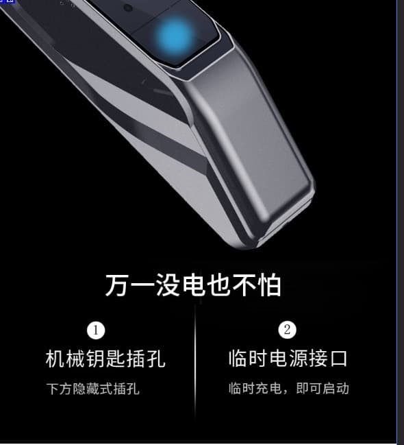 凌振智能鎖 全自動人臉識別智能鎖