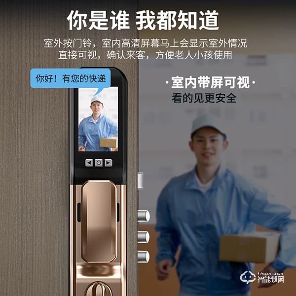 凌振智能鎖 凌振人臉識別智能鎖