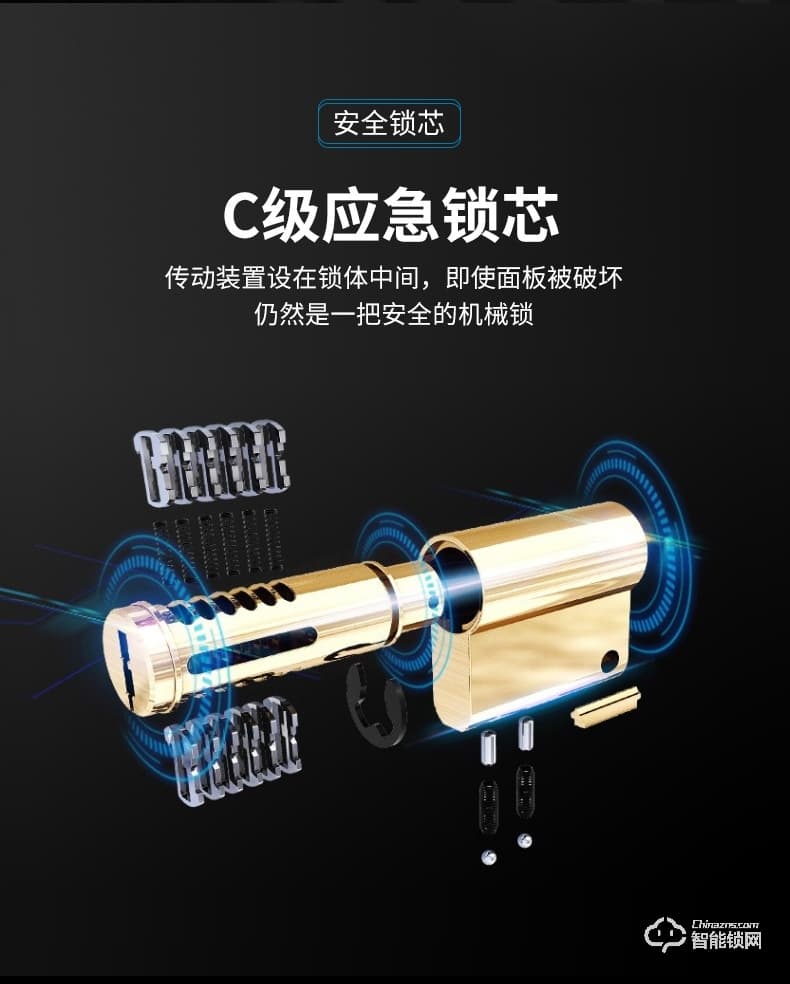 寶萊斯智能鎖 星空一號(hào)全自動(dòng)人臉識(shí)別智能鎖