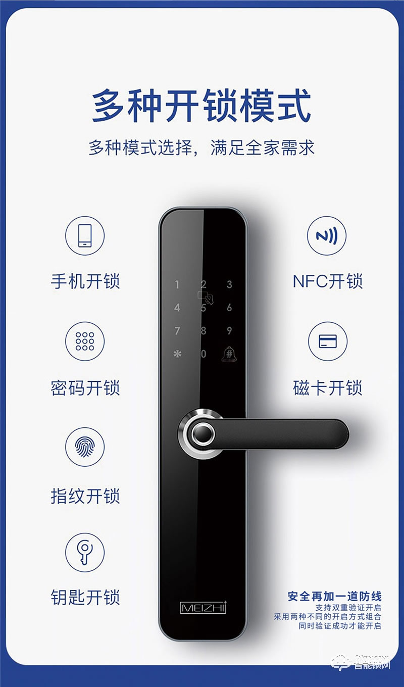 魅指智能鎖 曲面鋼化玻璃 防刮耐磨