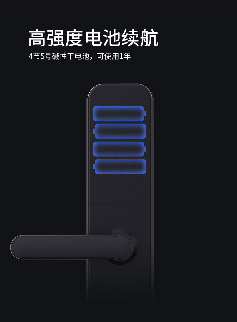 果加智能鎖F0T 公寓民宿密碼鎖 APP遠程下發(fā)密碼 刷卡開鎖