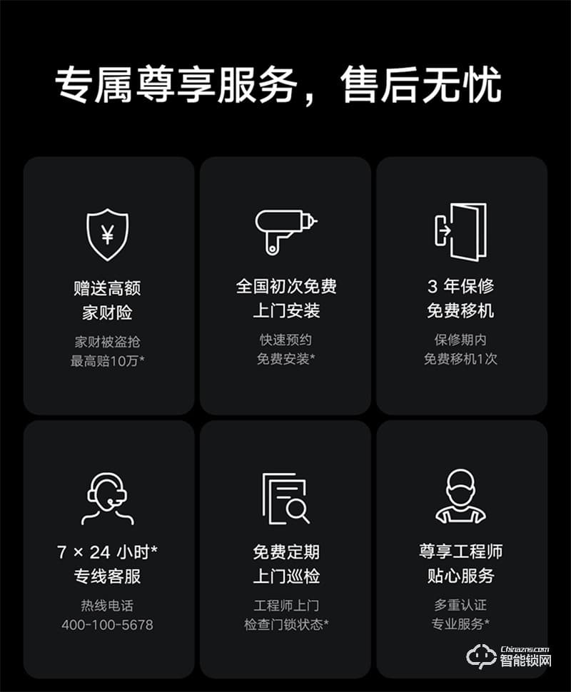 小米人臉識別智能門鎖 X 家用防盜門全自動智能鎖