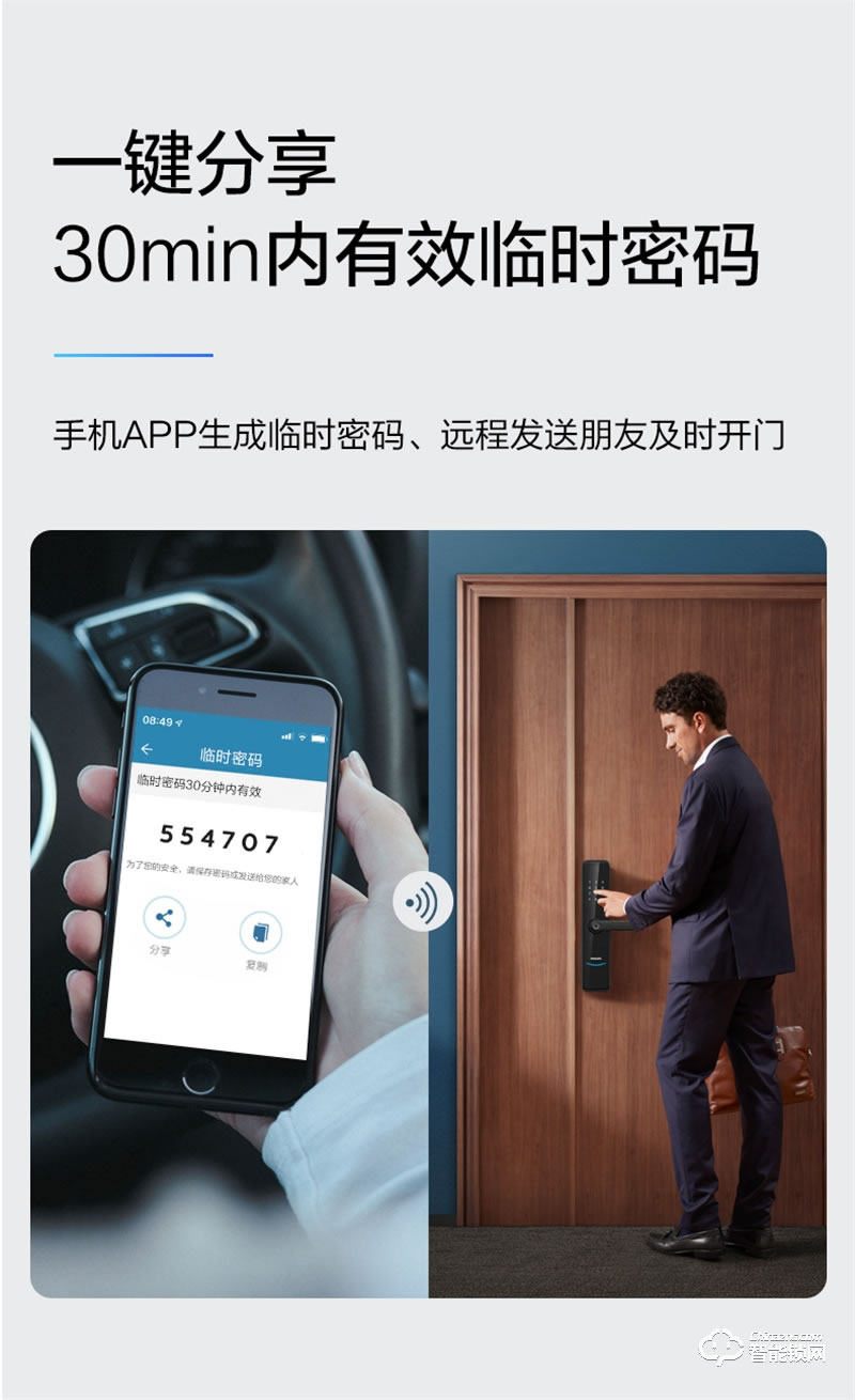 飛利浦智能鎖DDL603E 指紋家用防盜門WIFI密碼電子鎖