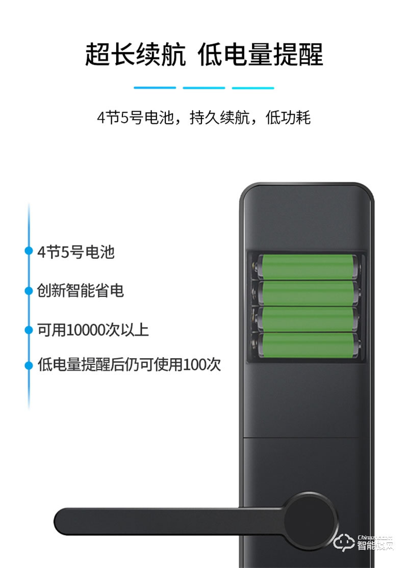 石將軍指紋鎖S3H 家用防盜門密碼鎖支持HUAWEI HiLink