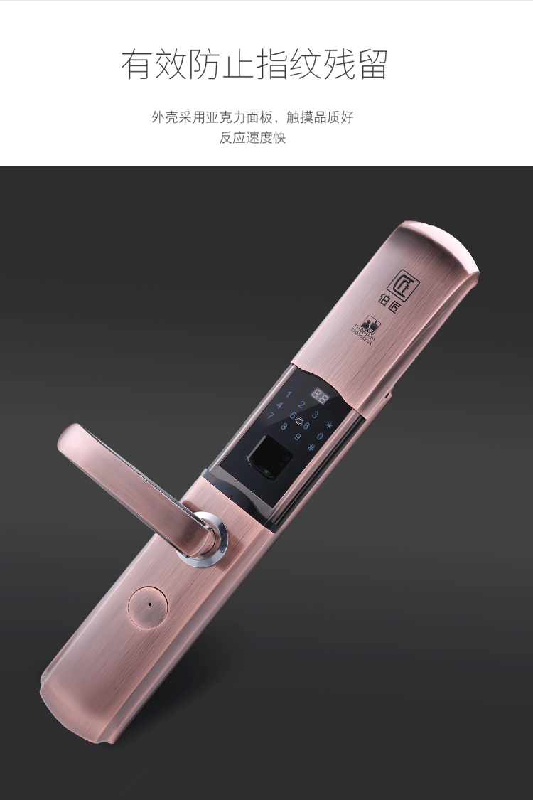 伯匠BJ-201智能鎖 家用密碼電子鎖