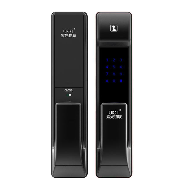 uiot超級智慧家 物聯網門鎖家用防盜門木門電子密碼鎖