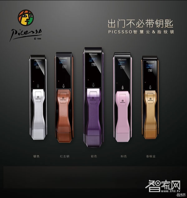 畢加索家用智能門鎖 電子指紋鎖