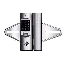高邦泰智能鎖 玻璃門智能鎖光學指紋頭、鋅合金材質