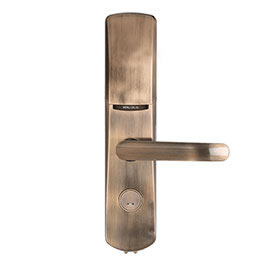 e控智能鎖 智能指紋門鎖鋅合金滑蓋智能鎖