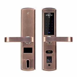 瑞爾智能鎖 智能指紋鎖 直板防盜電子密碼鎖