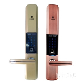 千御物聯智能鎖 滑蓋智能指紋門鎖q7888f