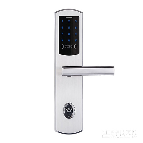 勁衛智能鎖 家庭、辦公密碼鎖鎖/不銹鋼材質/金色