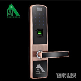 君永安智能鎖 指紋密碼門鎖 直板防盜門鎖