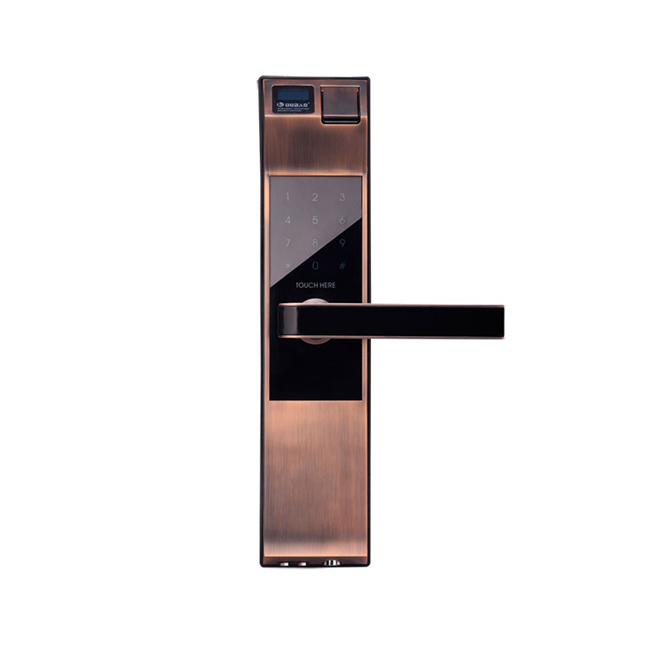 甌寶指紋鎖 液晶顯示密碼鎖 刷卡鎖遙控鎖