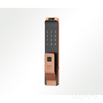 智家人推拉式指紋鎖 防盜門鎖 家用電子密碼鎖